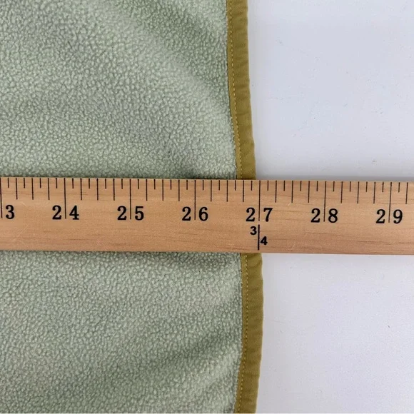 Patagonia Men's Green Microdini 1/2-Zip Pullover Fleece Colorblock Jacket Sz L - Picture 10 of 10